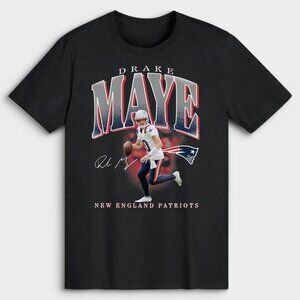 Drake Maye New England 2025 Champ reprint T-Shirt, Soccer Fan gift 165
